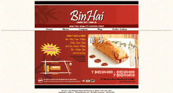 Desktop Screenshot of binhaichinese.com